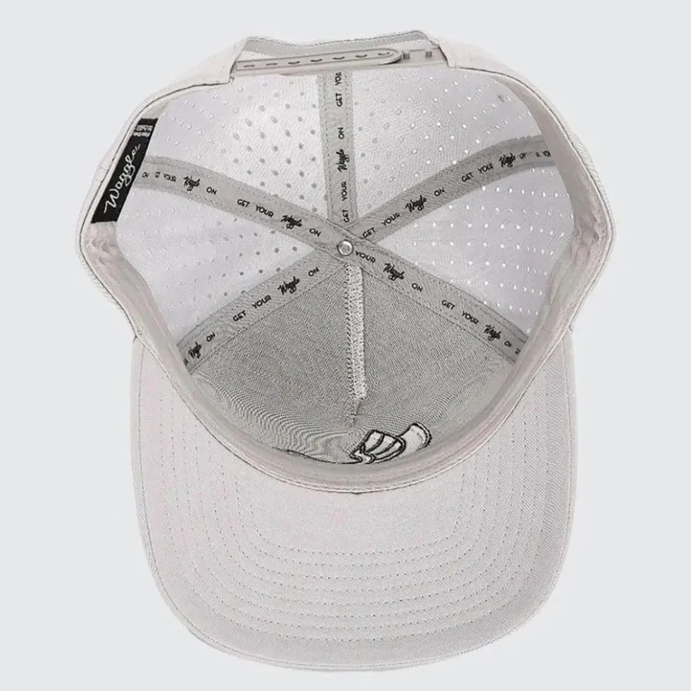 Waggle White Embroidered Duck Cap - Picture 4 of 4